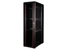 ROLINE 19-Zoll Netzwerkschrank Pro 42 HE, 600x1000 BxT Glastür schwarz