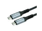 VALUE Câble USB4 Gen2x2, C–C, M/M, 240W, noir, 2 m