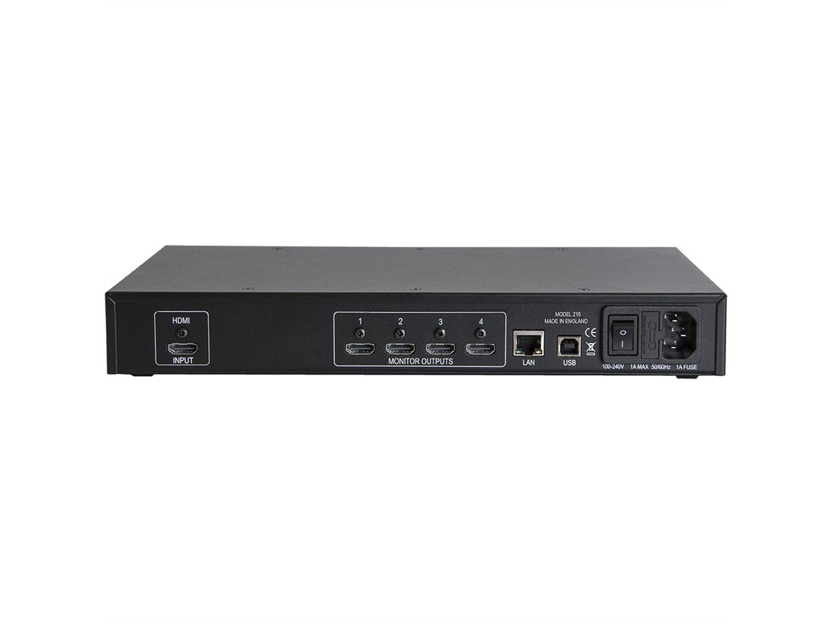 Datapath Hx4 4K 30Hz Display-Controller, mit HDCP - HDMI-Ausgänge