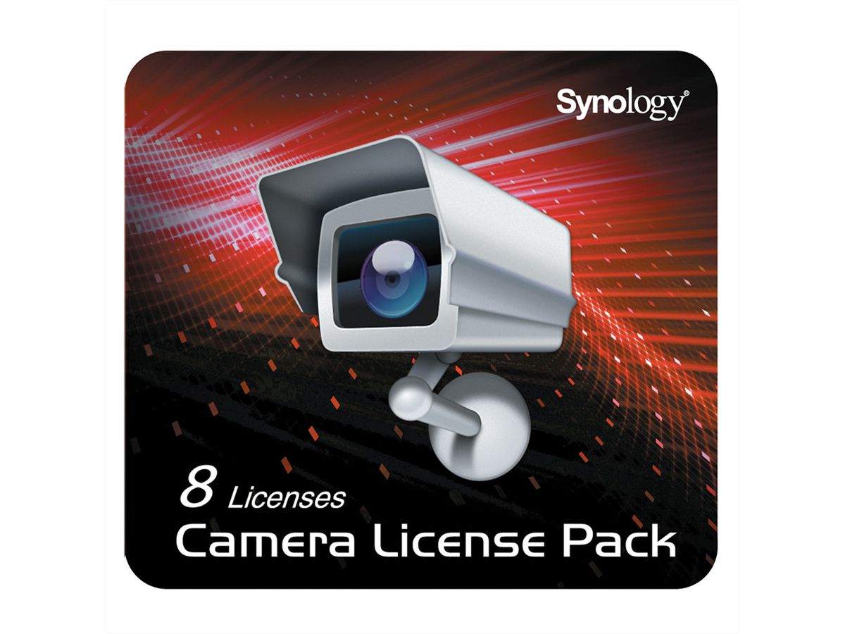 SYNOLOGY Pack Licence caméra pour NAS - 8 caméras
