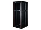 ROLINE 19-Zoll Netzwerkschrank Basic 42HE, 800x800 BxT Glastür schwarz