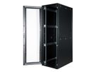 ROLINE 19-Zoll Serverschrank Pro 42 HE, 600x1000 BxT schwarz Plexiglas