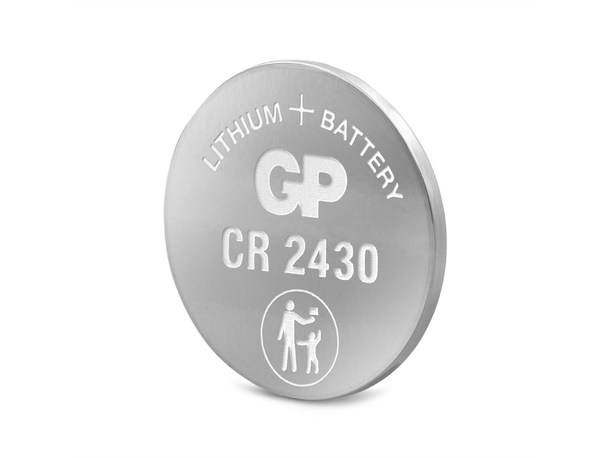 GP Batteries Lithium CR2430 5x 3V Knopfzelle
