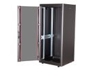 ROLINE 19-Zoll Netzwerkschrank Basic 26 HE, 600x600 BxT Glastür schwarz