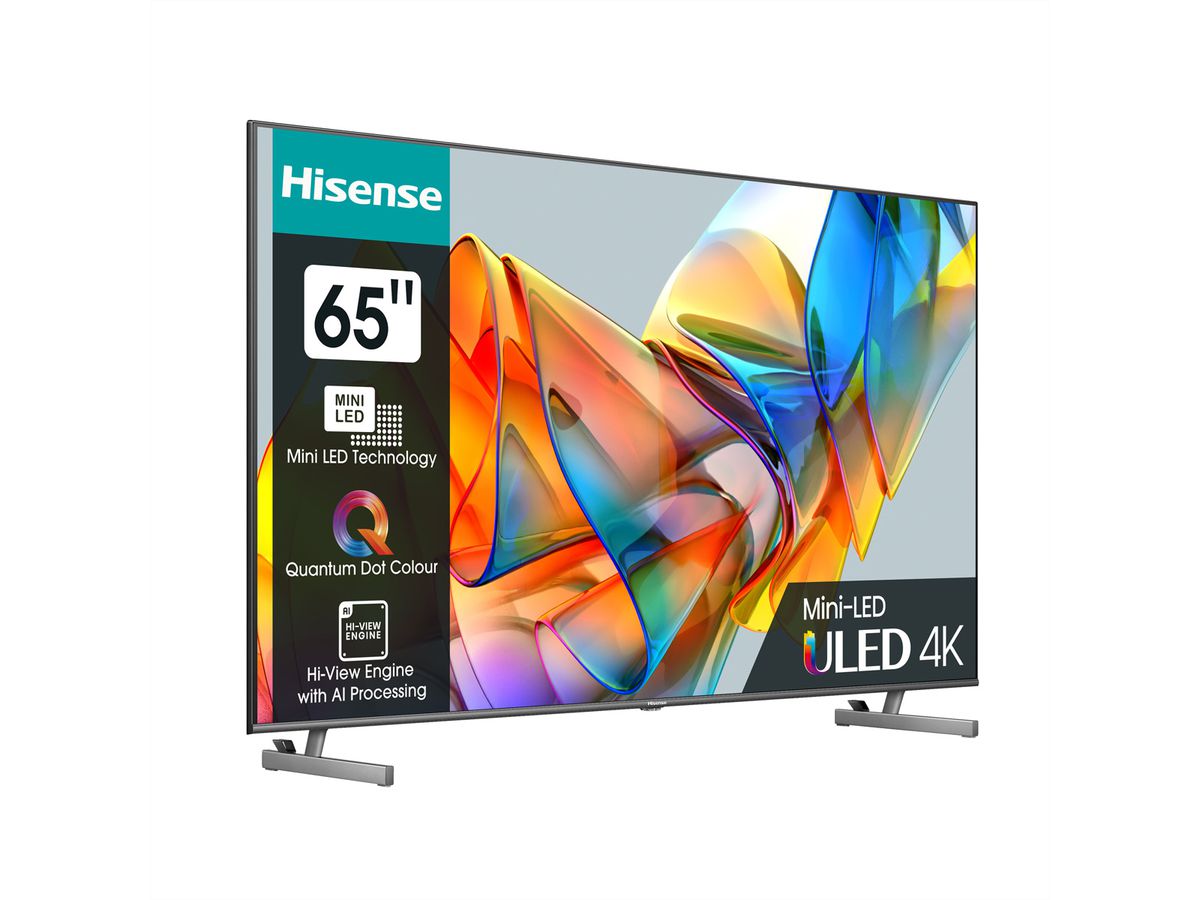 Hisense TV 65U6KQ, 65", ULED 4K, Mini LED, 600 Nit, 60 Hz