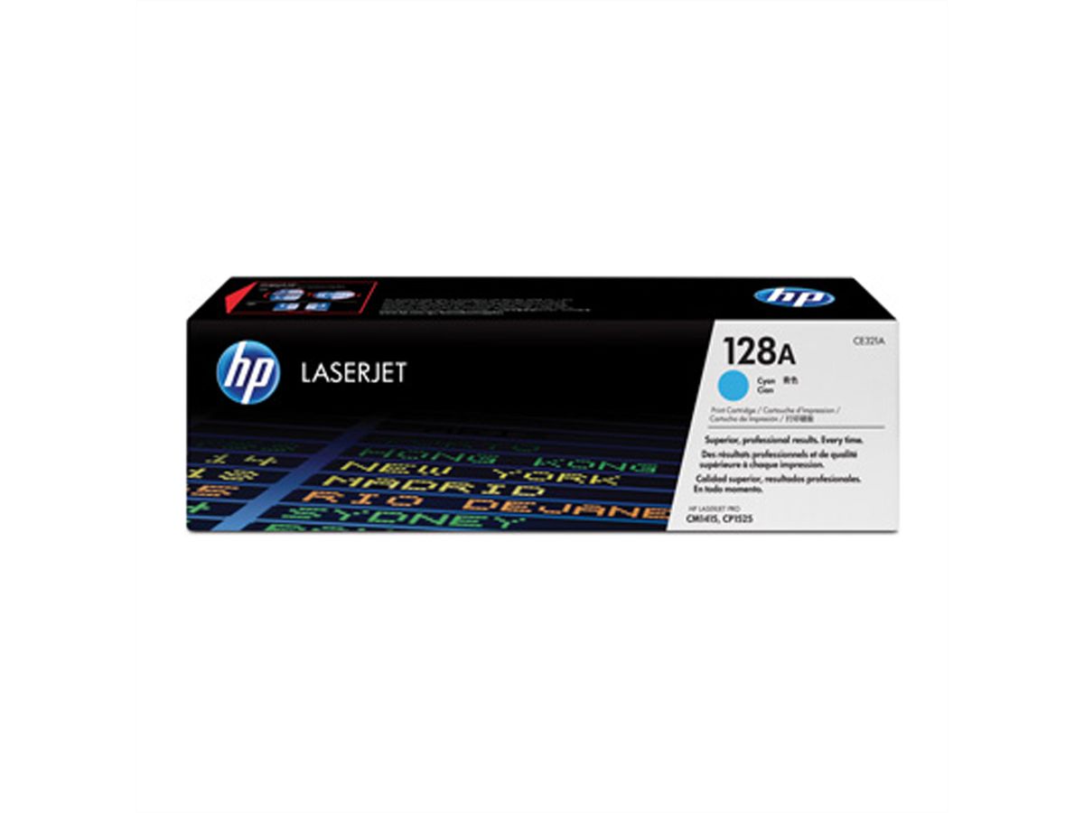 HP CE321A, Color LaserJet cyan, Nr. 128A, 1.300 p.