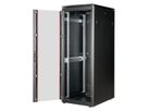 ROLINE 19-Zoll Netzwerkschrank Pro 32 HE, 600x800 BxT Glastür schwarz