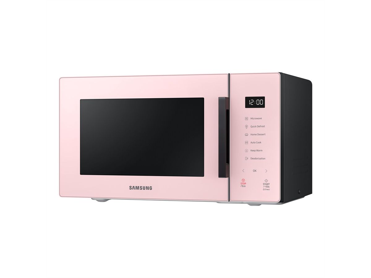 Samsung Mikrowelle Bespoke, Clean Pink, 23l, 800W, MS23T5018AC - SECOMP AG