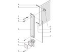 SCHROFF - Kit d'unité enfichable avec poignée d'extraction type 2, blindé, gris, 3 U, 10 HP