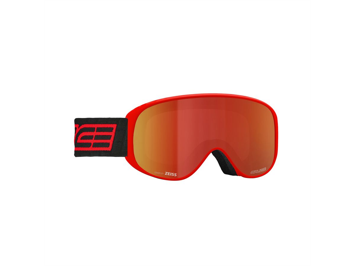 Salice Occhiali Lunettes de ski 100DARWF, Black/Red / Darw Red
