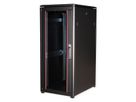 ROLINE 19" Baie réseau Pro 26U, 600x800 LxP Porte verre noir