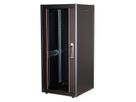 ROLINE 19-Zoll Netzwerkschrank Basic 26 HE, 600x600 BxT Glastür schwarz