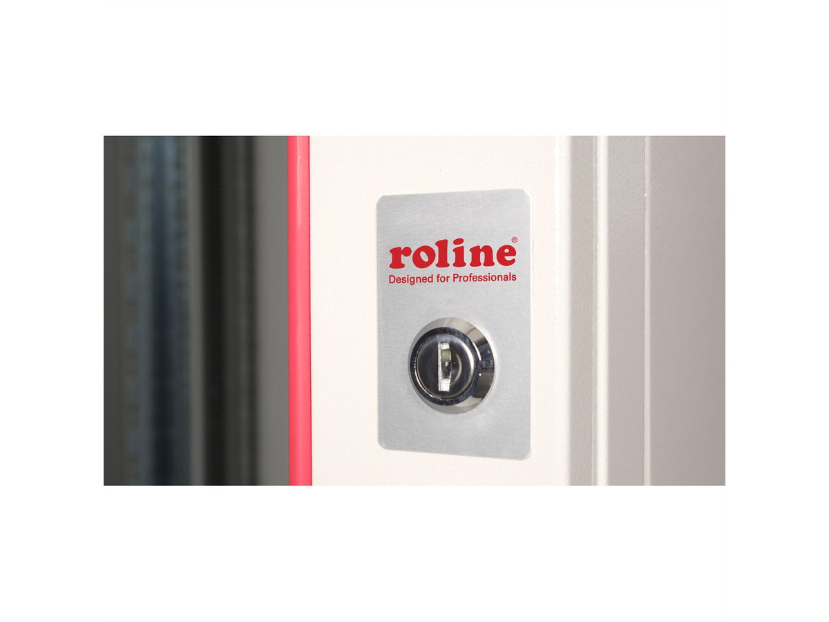 ROLINE 19-Zoll Wandgehäuse Pro  7 HE, 600x600 BxT grau