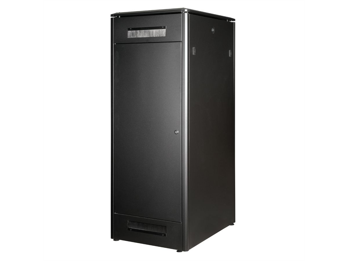 ROLINE 19-Zoll Netzwerkschrank Pro 32 HE, 600x800 BxT Glastür schwarz