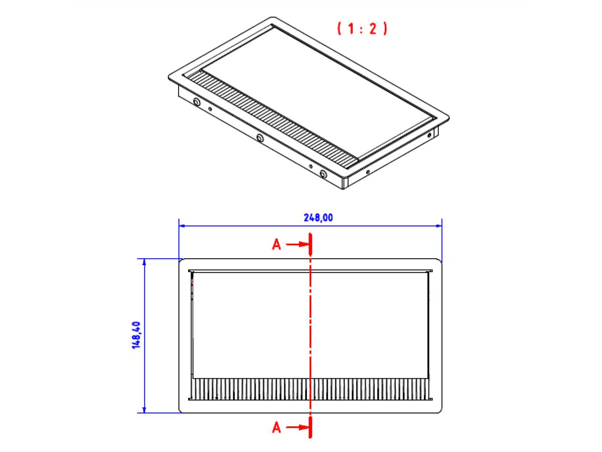 BACHMANN CONI COVER Cadre, noir