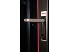 ROLINE 19-Zoll Netzwerkschrank Pro 22 HE, 600x600 BxT Glastür schwarz