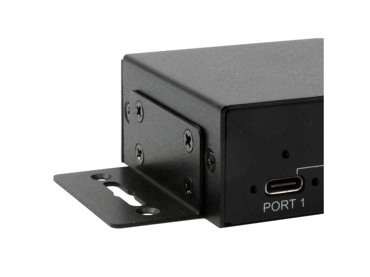EXSYS EX-11295HMS 4 Port USB 3.2 Gen 2 HUB 2x C und 2x A-Ports