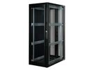 ROLINE 19-Zoll Serverschrank Pro 36 HE, 600x1000 BxT schwarz Plexiglas