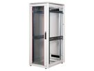 ROLINE 19-Zoll Netzwerkschrank Pro 32 HE, 600x800 BxT Glastür grau