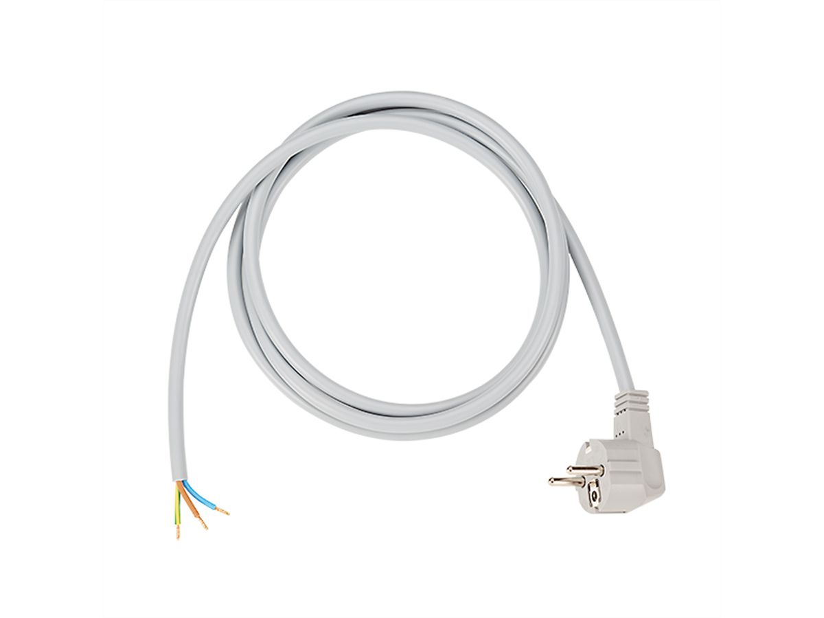 BACHMANN Câble H05VV-F 3G1,5 2m, gris
