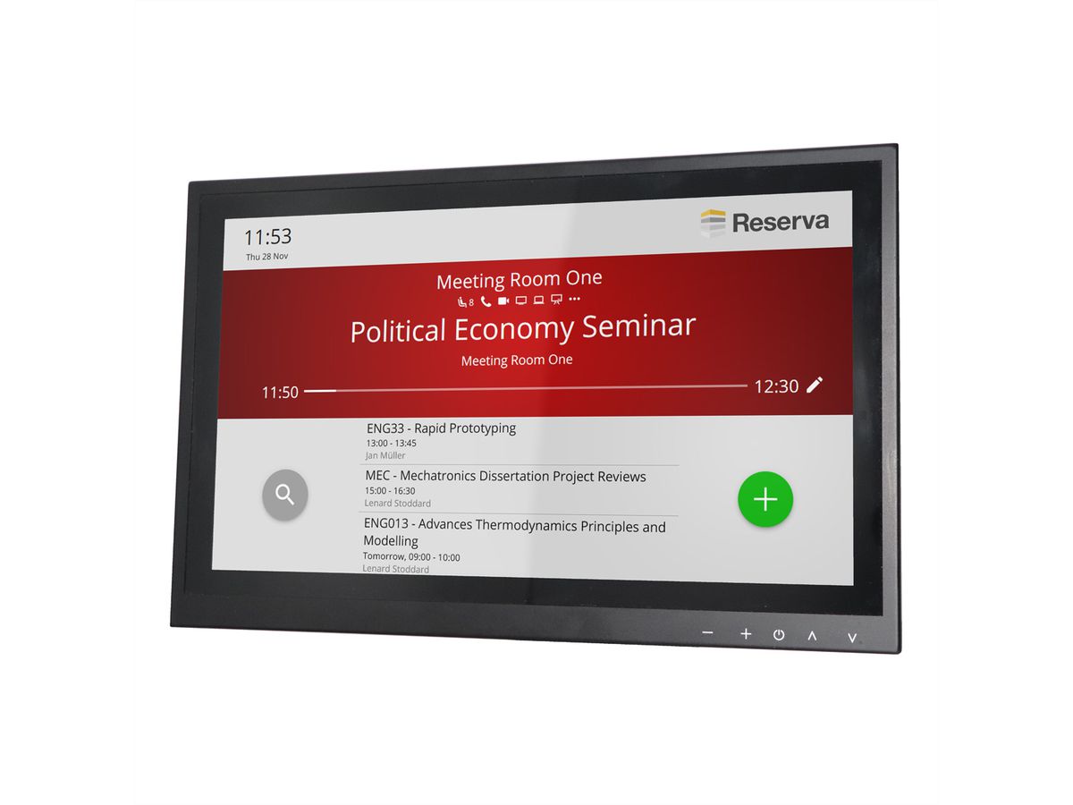 Reserva Display  RESERVA-15T-W, Solutions d'écrans tactiles Edge 15.6 pouces, noir