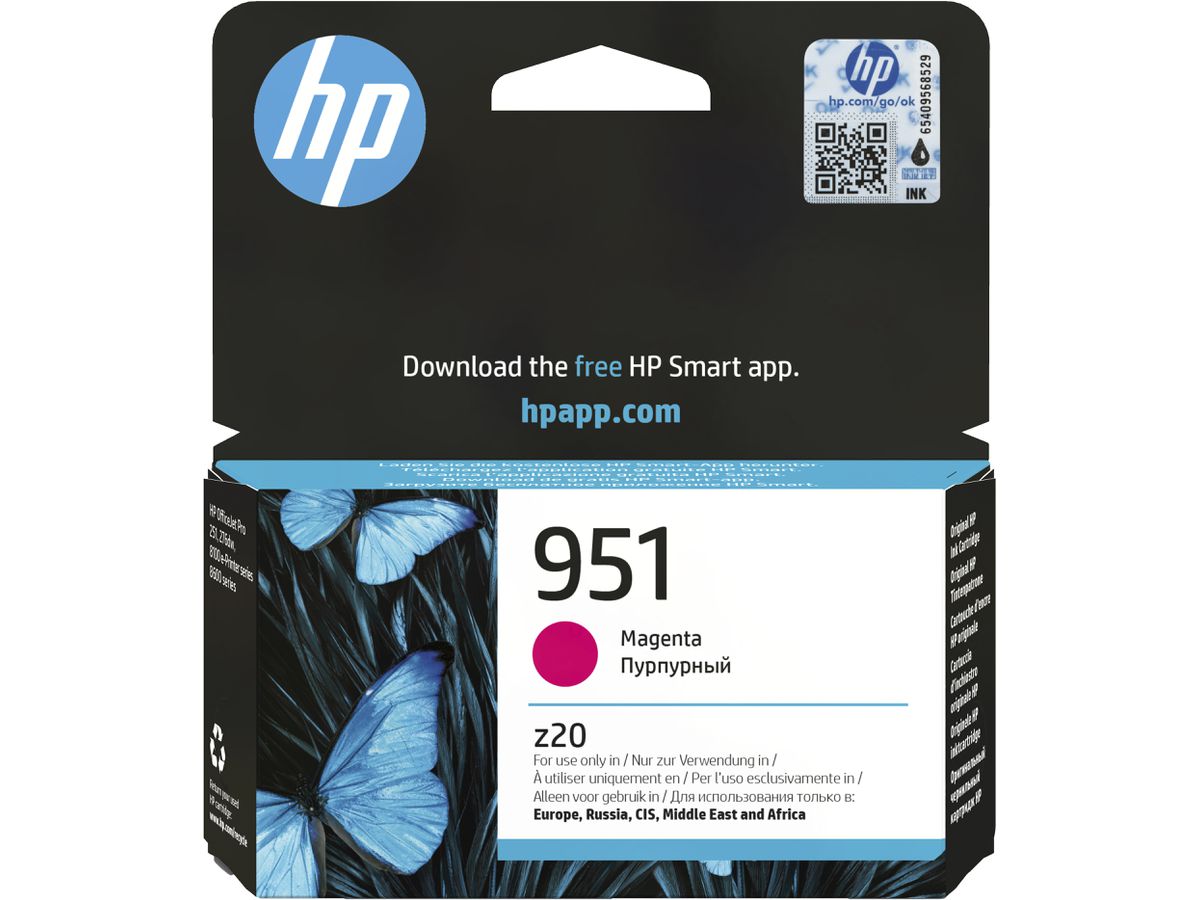 HP Cartouche authentique d'encre magenta 951