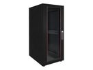 ROLINE 19" Baie réseau Basic 32U, 600x600 LxP Porte verre noir