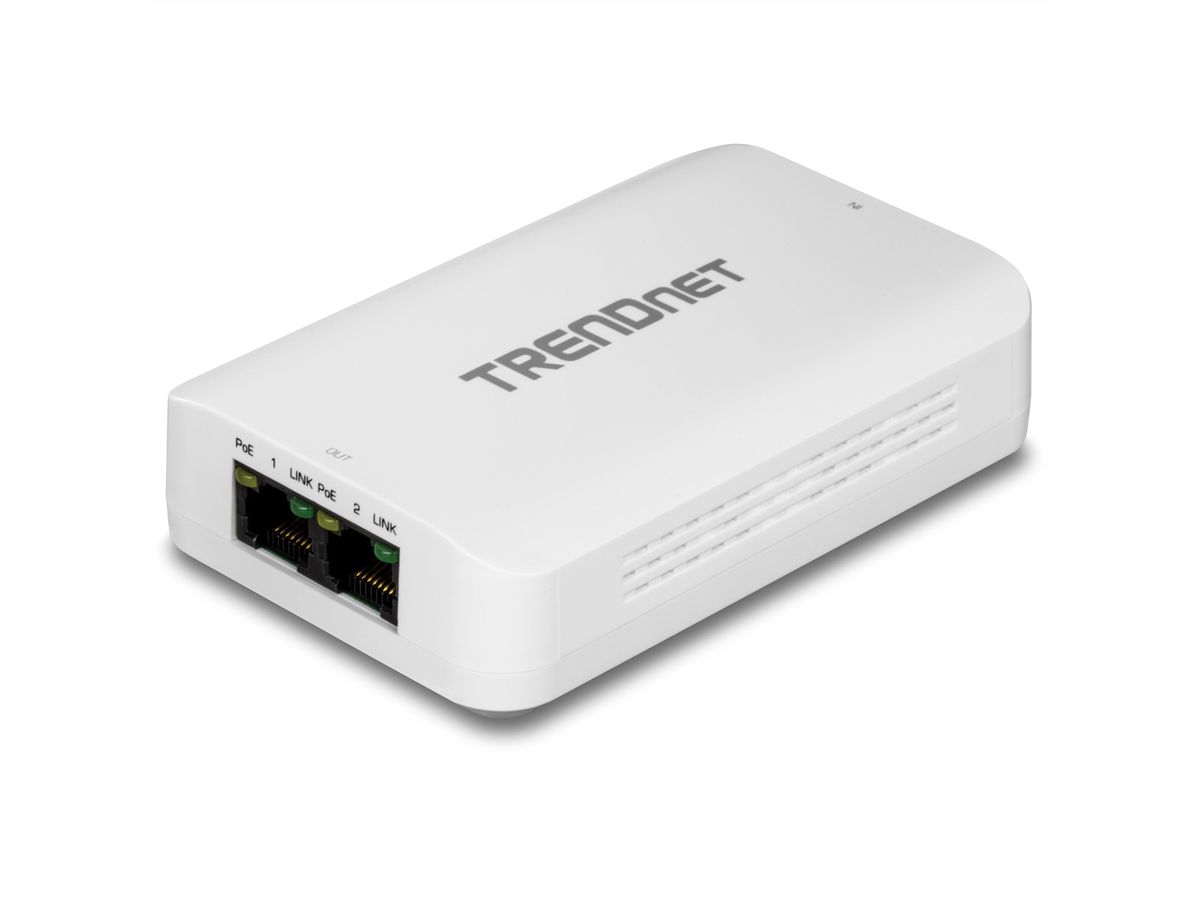 TRENDnet TPE-BE200 Extenseur PoE++ Gigabit à 2 ports